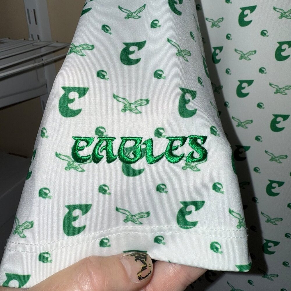 Greyson Philadelphia Eagles Polo Shirt Men’s XXL | NWT Performance Golf Polo - Picture 3 of 7